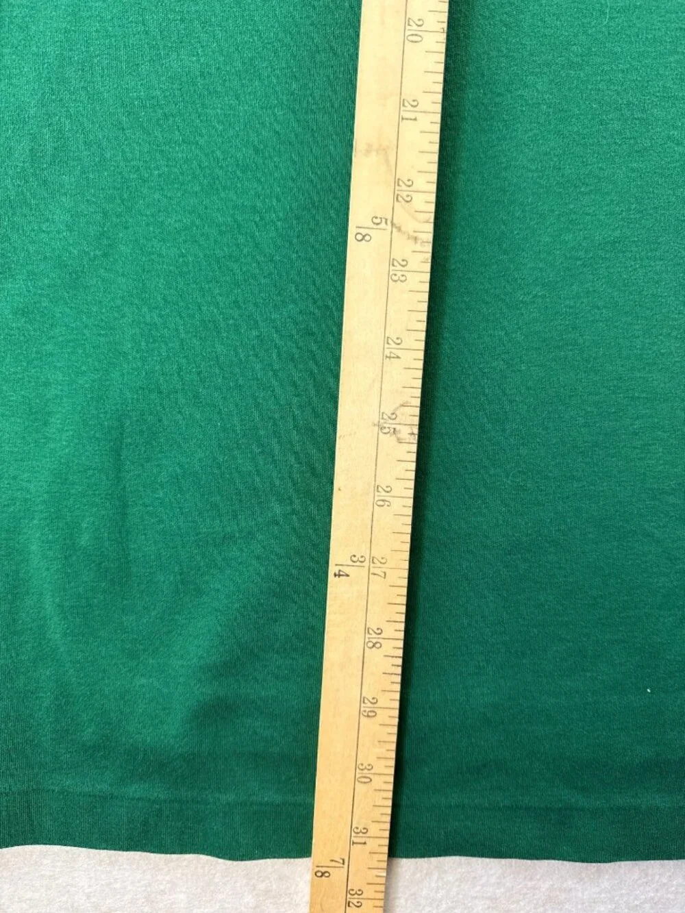 Polo Ralph Lauren Polo Shirt Men's 2XB Big Green Long Sleeve 100% Cotton Preppy